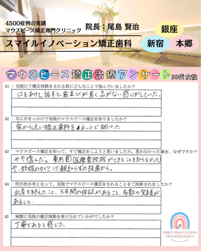 患者様アンケート