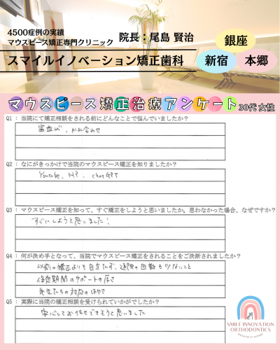 患者様アンケート