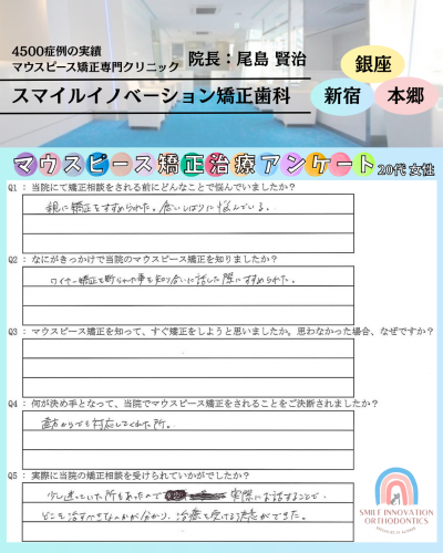 患者様アンケート